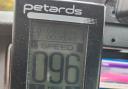 The average speed of a tailgating driver, recorded on the M42 by Worcestershire Operations Patrol Unit