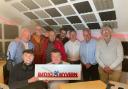 The Radio Wyvern team pictured at the relaunch in the city last year.