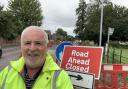 Councillor Martin Allen is asking why the roadworks have taken so long