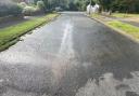 Water has been trickling down Silverdale Avenue for nearly a week.