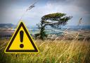 A yellow wind warning has been issued for Worcester by the Met Office