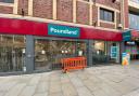 SIGN: The new sign for Poundland in Worcester High Street