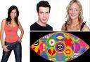 STARS: Big Brother stars Imogen Thomas, Tim Cullen and Nush Nowak