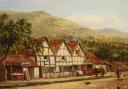 The Old Blacksmith Shop at Great Malvern by Benjamin William Leader