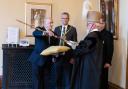 HISTORY: A new Worcester swordbearer has been officially sworn in to continue a 400-year-old tradition.