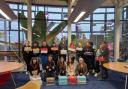 22 health and social care students organised the charity activities