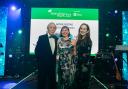 University of Worcester’s Director of Sustainability, Katy Boom, (centre) picked up Highly Commended in the Nature Positive category at the Green Gown Awards