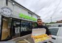 Zac Ahmed manager at the new Newtown Fryer.