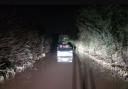 FLOODED: Sherridge Road on Thursday night