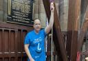 CHALLENGE: Chris Phillips will ring one of Worcester Cathedrals heaviest bells for four hours in aid of Parkinson's UK
