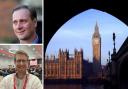 FUTURE MP?: Marc Bayliss, Tom Collins and the Houses of Parliament