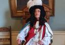 Daniel Williams, who travels the country impersonating Charles I and Charles II, will unveil the stand on Saturday