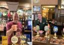 REACTION: Matt Williams, landlord of the Old Bush in Callow End (left), and Fred Jones, landlord of the Imperial Tavern in Worcester