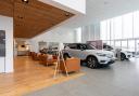 An impression of how the new Volvo showroom, at Listers Volvo Worcester, might look