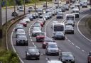 Long queues seen on motorway near Worcester