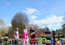 The event in Droitwich Vines Park was free for all.