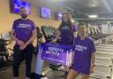 Mya Hawkesford-Barnes [CENTRE] is an ambassador for Epilepsy Society, with the money raised from the event going to the charity