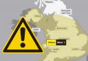 A yellow weather warning has been issued for Worcestershire today (Monday)  by the Met Office