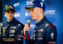 Worcester's Haydn Chance (right), 17, was victorious in the first two races of the Ligier European Series along with Team Virage teammate Theo Micouris (left)