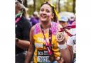 Former Royal Grammar School Worcester pupil Tasha Kimberley finishes the London Marathon in memory of her brother James