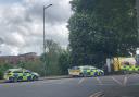 EMERGENCY: A woman in her 20s was taken to Worcestershire Royal Hospital.