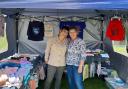 Debbie Ruff and Mandy Smith of Teasels Handcrafts said the event was very enjoyable