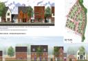 APPROVED: Illustrative street scenes and layouts for the Martley Road development