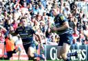BRAVE IN BATTLE: Worcester Warriors’ Nikki Walker was praised for his display against Gloucester after dislocating his thumb in the early stages of the derby.