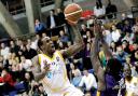 ALEX OWUMI: Was on target with 30 points for Worcester Wolves against Durham Wildcats.