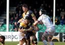 RAVAI FATIAKI: Made some big tackles and created turn-over ball for Warriors in their British and Irish Cup clash with Munster ‘A’ at Sixways.