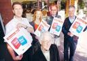 MILES OF SMILES: Shopkeepers in Malvern support our Buy Local campaign. 20216901.