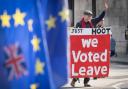 DEBATE: Leave and remain protesters outside the Houses of Parliament. Picture: Stefan Rousseau/PA Wire.