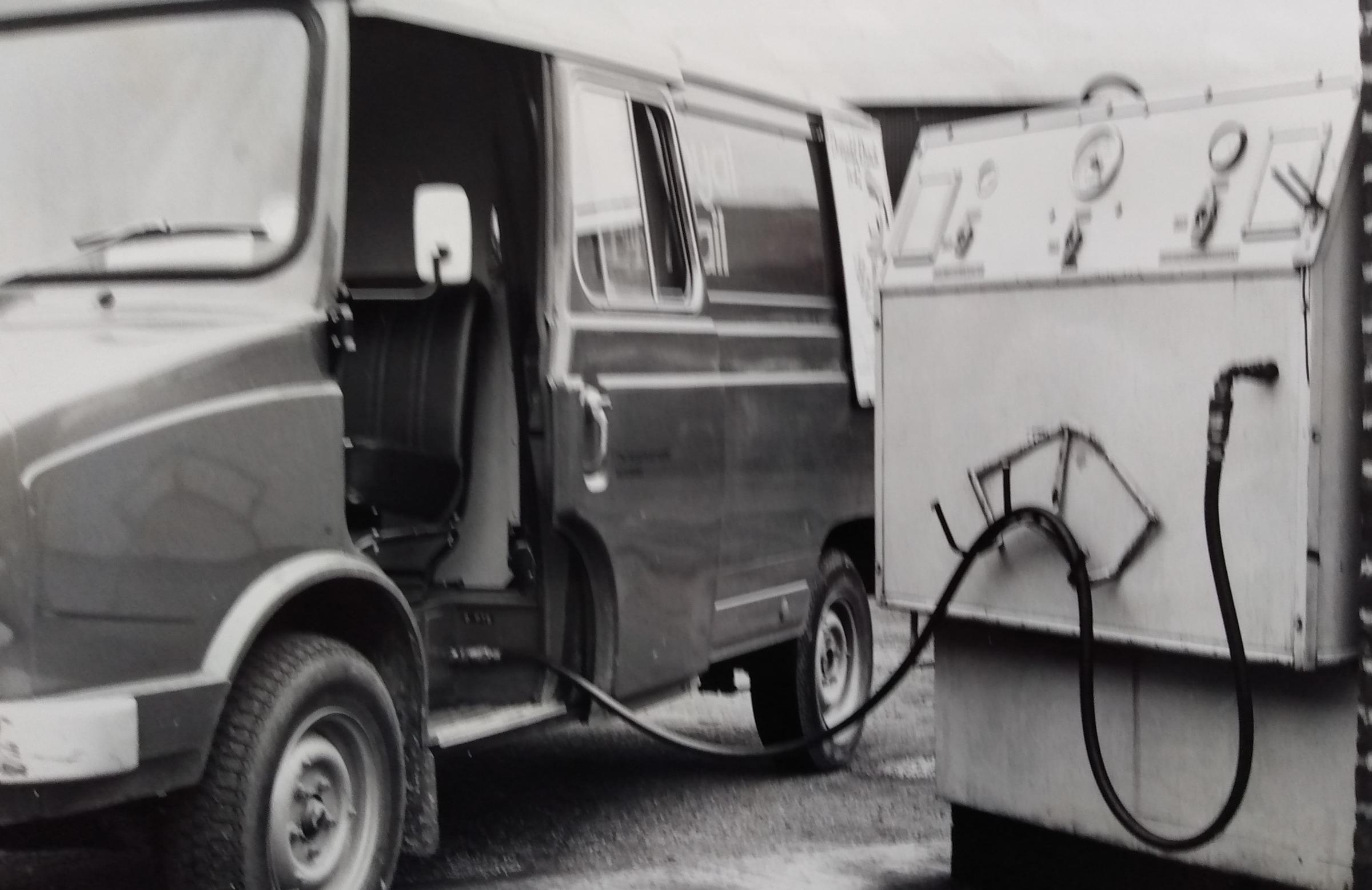 July 1976 and the Post Office’s Motor Transport Group had developed an oil recycling device for its vans