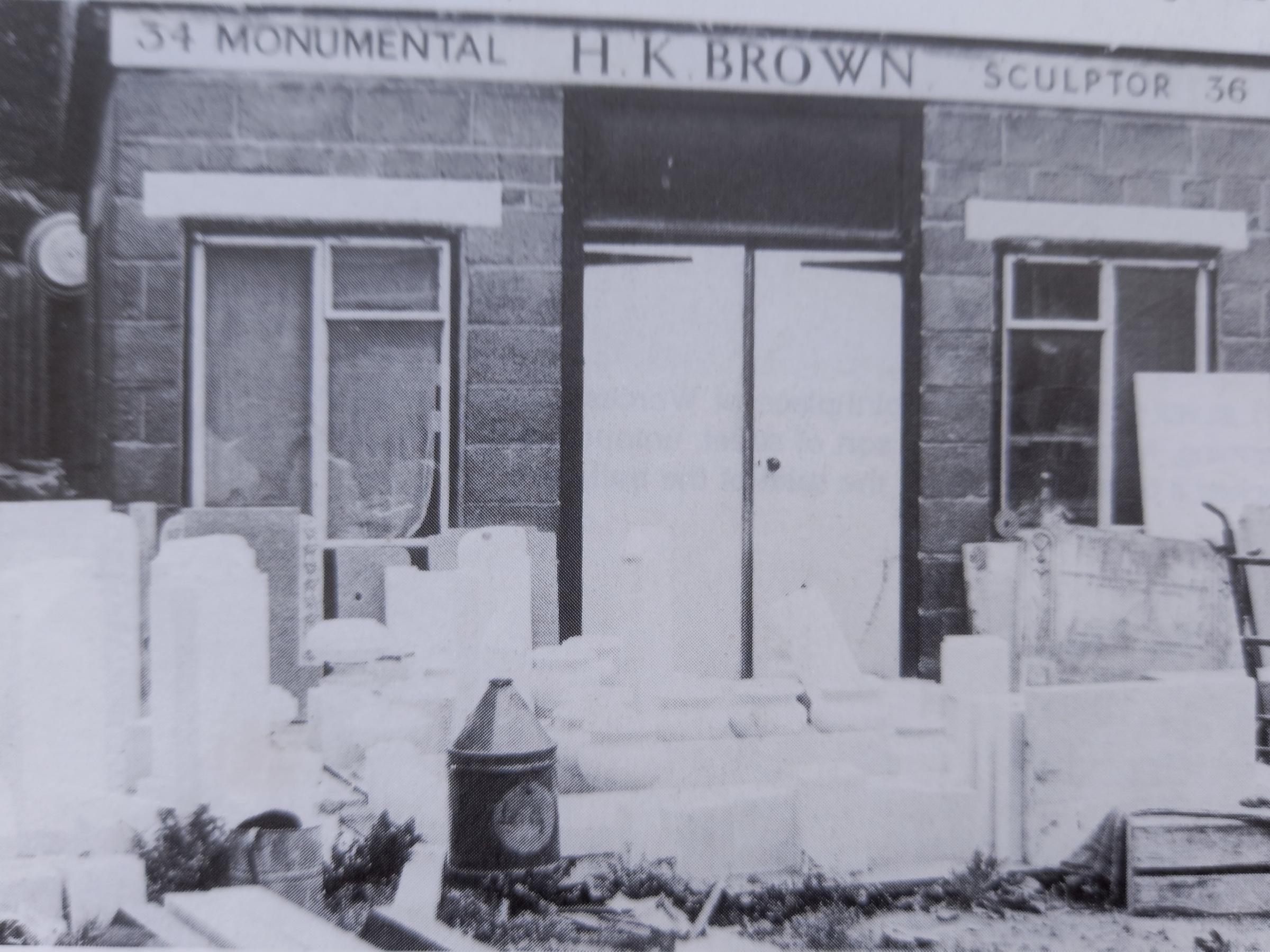 The premises of HK Brown could probably have erected a monument to the death of Silver Street
