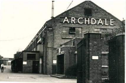 The Archdales factory in Worcester