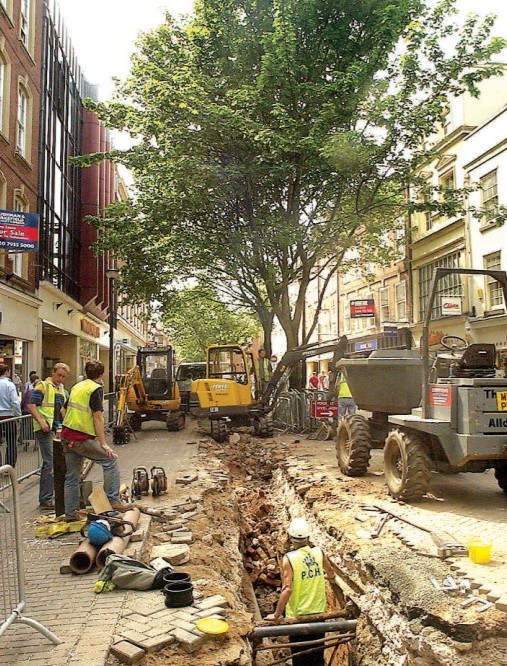 September 2004 and the High Street in Worcester has been a mess throughout the summer 