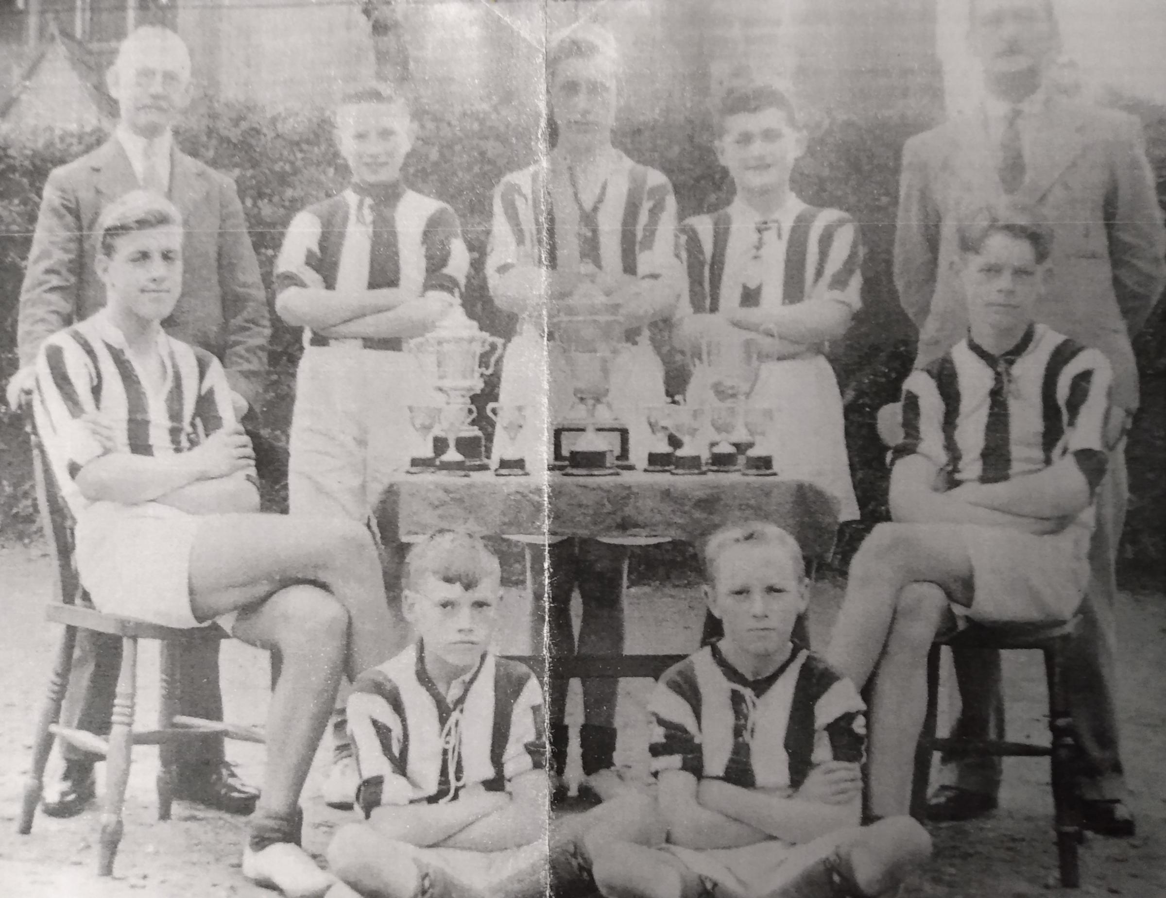 Geoff Hutchinson sent in this picture of the 1936 St Stephen’s Boys School runners