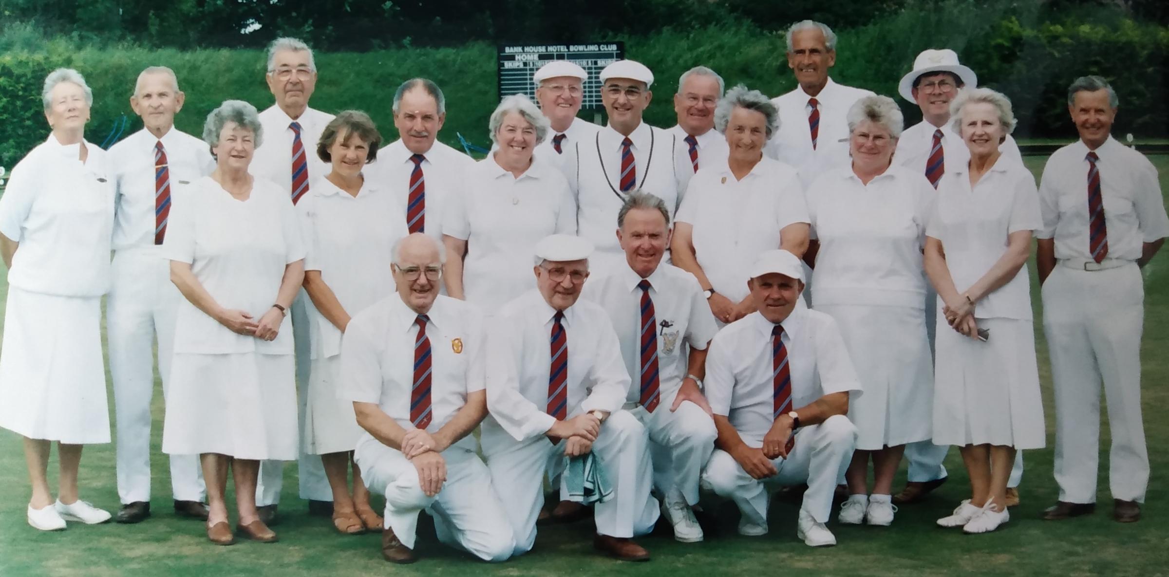 The Bank House Hotel Bowling Club pictured in June 2001