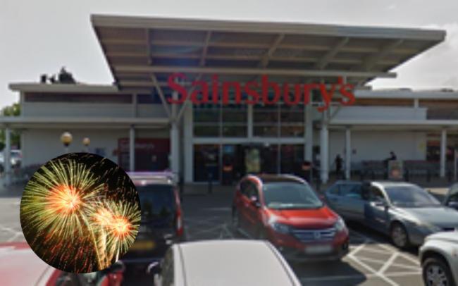 Sainsbury’s bans sale of fireworks amid animal safety concerns.
