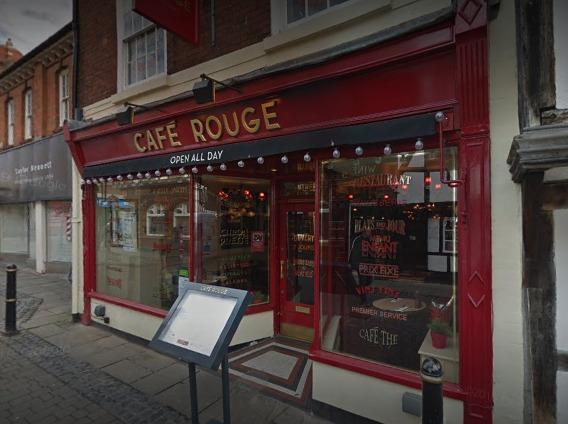Worcester News: CLOSED: Cafe Rouge in Worcester
