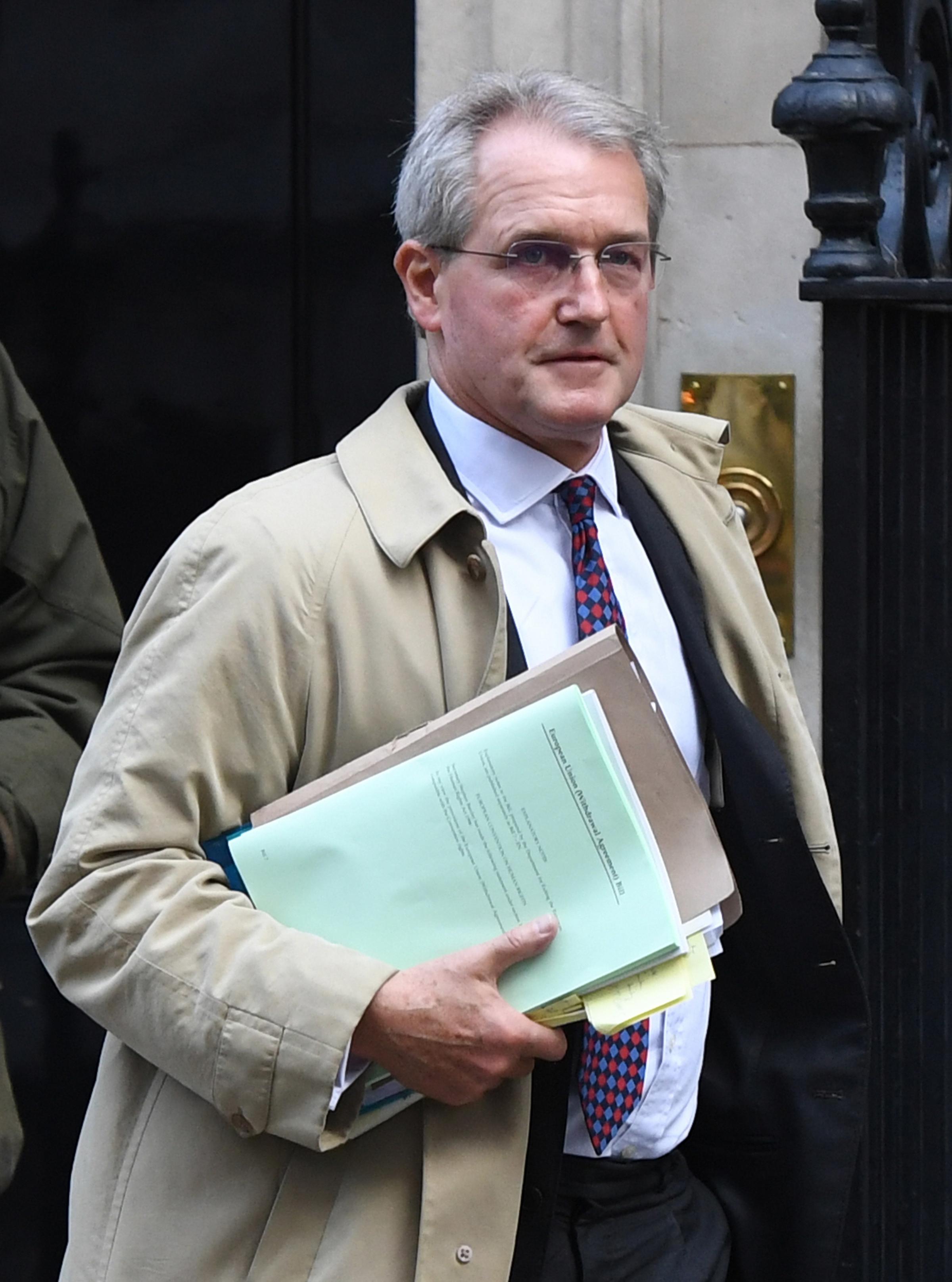 QUIT: Conservative MP for North Shropshire, Owen Paterson quit yesterday. Picture: Stefan Rousseau/PA Wire
