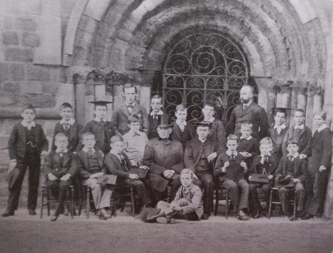 Hugh Blair, in the back row to the left, among a group of Worcester Cathedral choristers the early 1890s. Picture: Worcester Cathedral Chapter