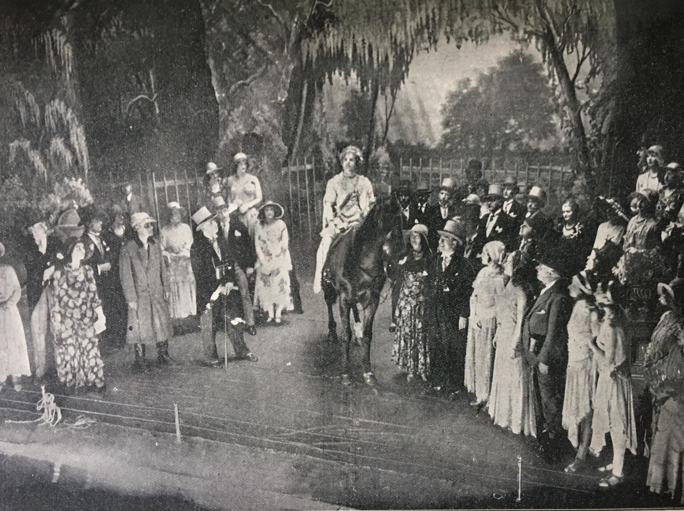 WODS’ performance of The Arcadians in 1934 which drew criticism for its “indecent costumes”