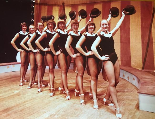 WODS dancers in The Wonderful World Of The Musicals Mark 2 in 1981