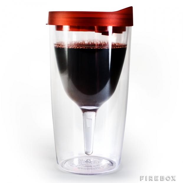Worcester News: Vindo2go portable wine glass. Credit: Firebox
