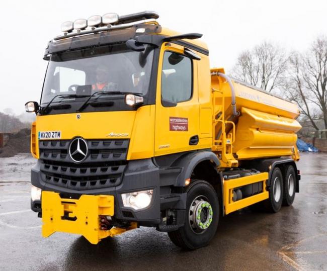 Gritters are planned to head out on county roads from 5am tomorrow