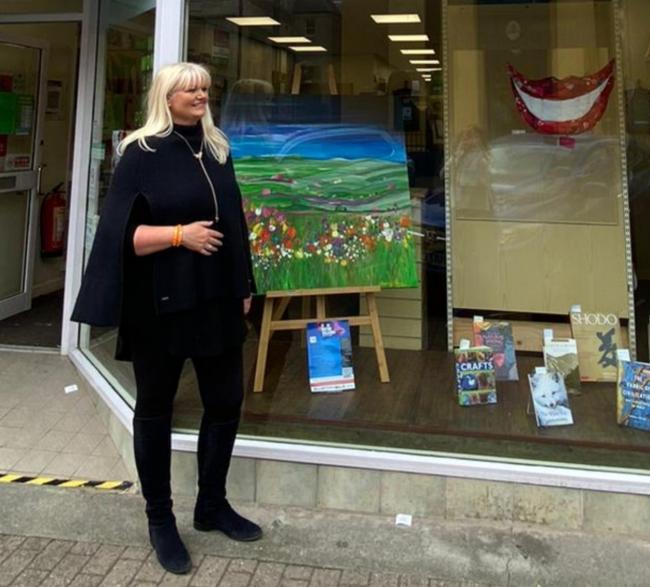 'Storms don't last forever' – NHS Hereford art trail exhibit with artist Beverley Ismail