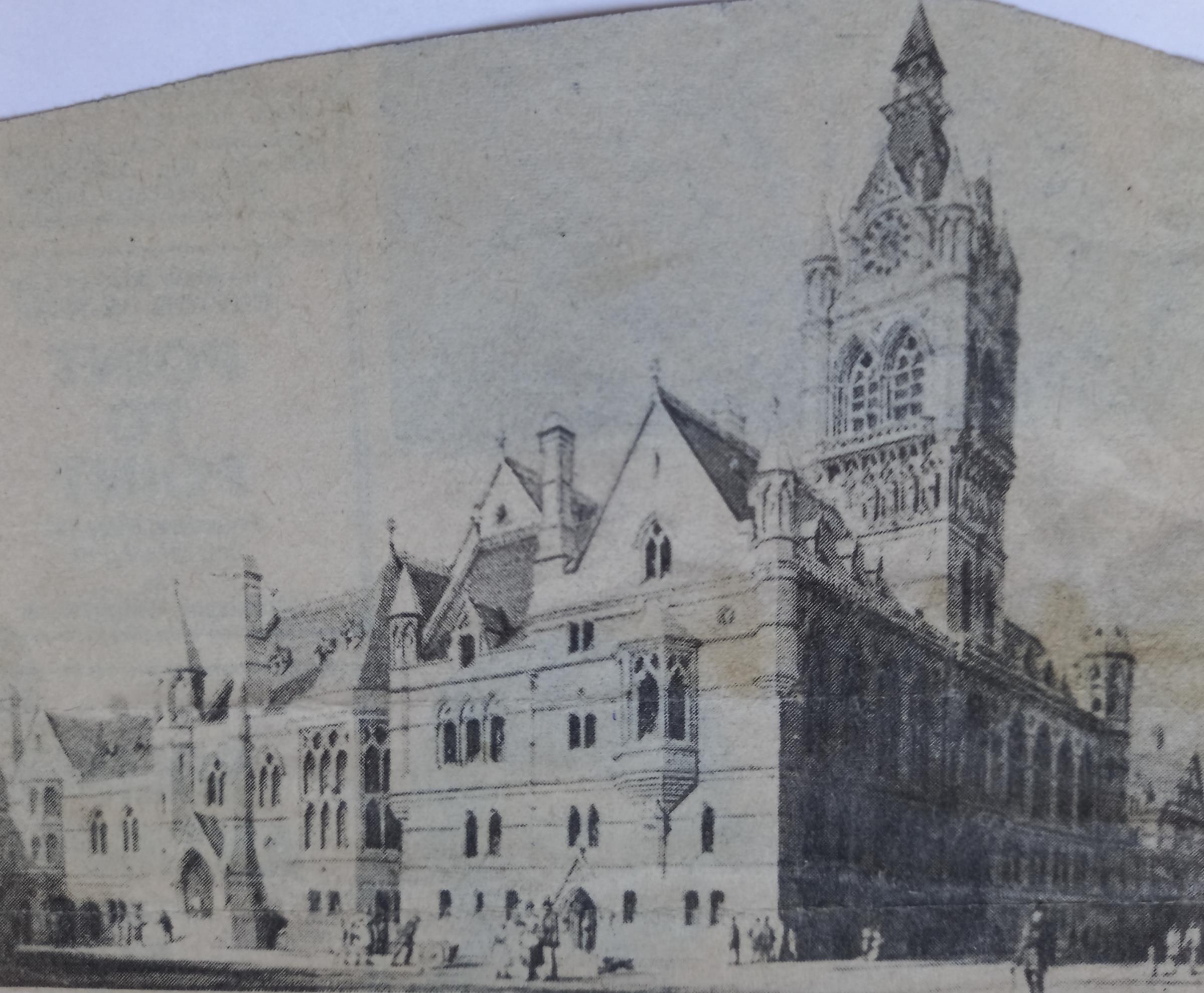  This was another entry in the 1872 competition by national architect Alfred Waterhouse