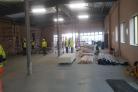 WORK: Work on the new unit at Worcestershire Royal Hospital