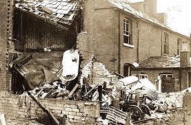 On October 3 1940 a lone German bomber attacked the MECO works in St John’s. Bombs severely damaged nearby houses, killing seven people and injuring more than 50.